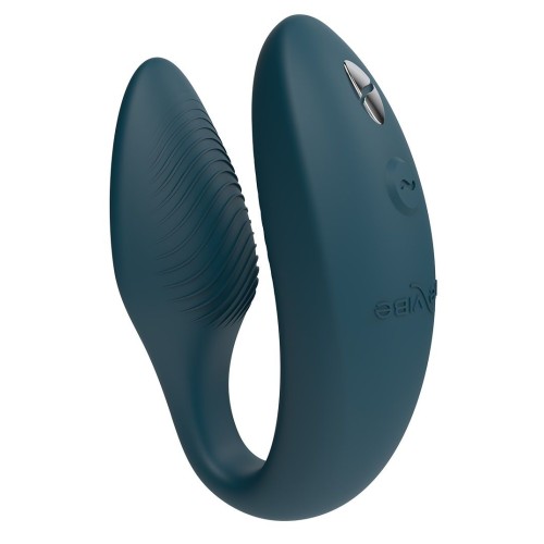 Зеленый вибратор для пар We-Vibe Sync 2 с пультом ДУ