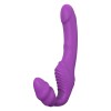 Фиолетовый безремневой вибрострапон Double Dipper