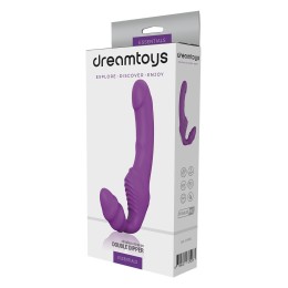Фиолетовый безремневой вибрострапон Double Dipper