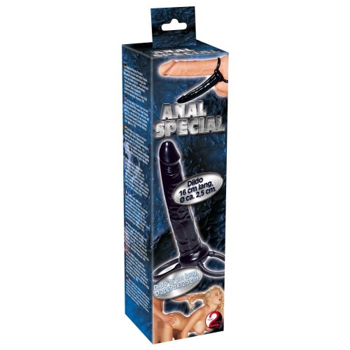 Насадка Anal Special для двойного проникновения - 16 см.