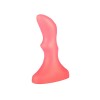Розовый массажёр простаты - 10 см.