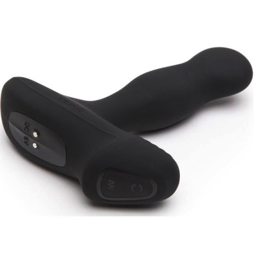 Чёрный перезаряжаемый массажёр предстательной железы NEXUS Revo Slim