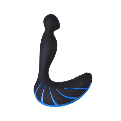Чёрно-синий массажер простаты Erotist Third