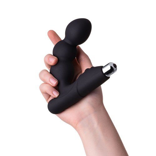Чёрный вибростимулятор простаты Erotist