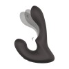 Чёрный массажер простаты с 2 моторами Booty Rocker