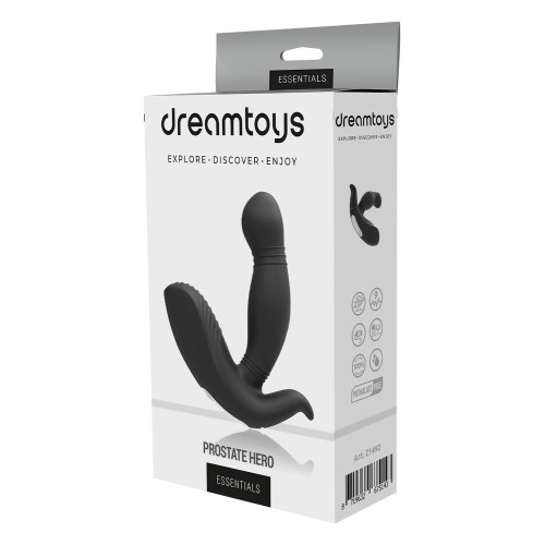 Черный вибромассажер простаты Prostate Hero