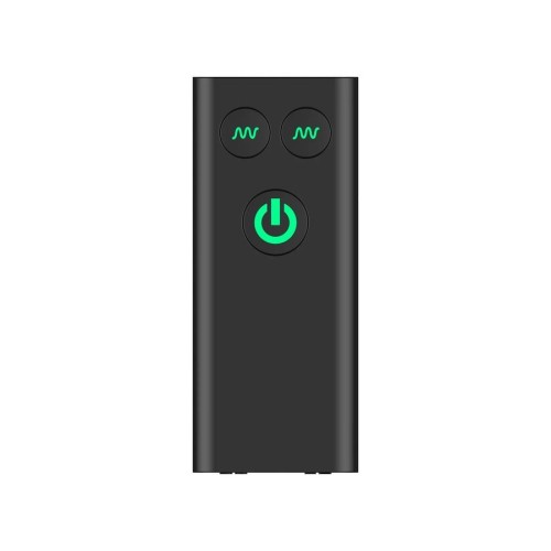 Черный вибростимулятор Nexus Bendz Prostate Edition - 14,1 см.