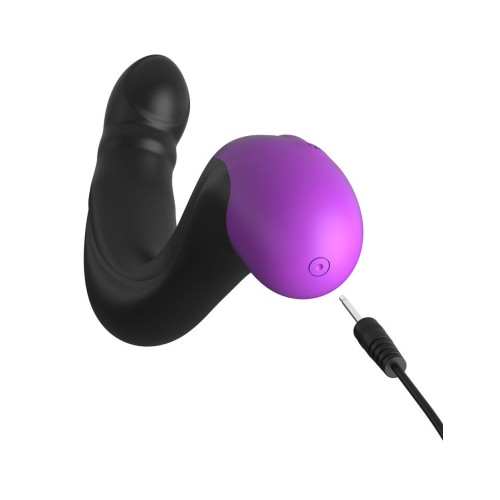 Черно-фиолетовый вибромассажёр простаты Hyper-Pulse P-Spot Massager