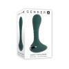 Изумрудный вибромассажёр простаты Goes Anywhere - 12,3 см.