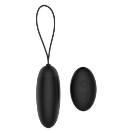 Черное виброяйцо Remote Dusky Pleaser