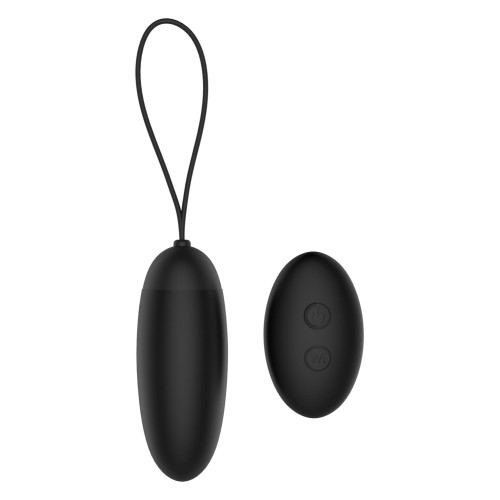 Черное виброяйцо Remote Dusky Pleaser