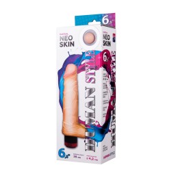 Вибромассажёр HUMAN STYLE 6,5  с мошонкой