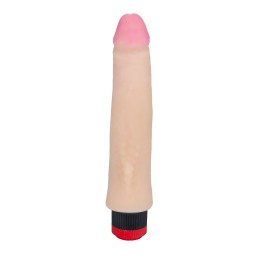 Вибромассажёр HUMAN STYLE 7,3  с бугорком - 18,5 см.