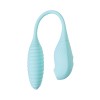 Голубое виброяйцо с вакуум-волновым стимулятором клитора Roow