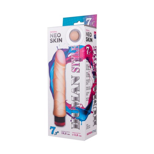 Вибромассажёр HUMAN STYLE 7,7  без мошонки