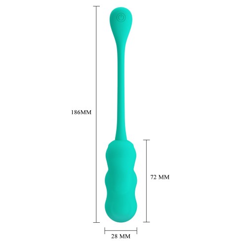 Зеленое виброяйцо Leshy с пультом ДУ