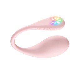 Розовое интерактивное виброяйцо Spot