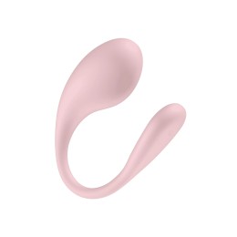 Розовое интерактивное виброяйцо Spot