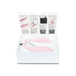 Розовое интерактивное виброяйцо Spot