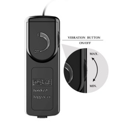 Зажимы на соски с вибрацией и проводным пультом Flirt