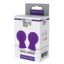Фиолетовые присоски для груди Nipple Suckers