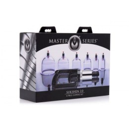 Набор помп для стимуляции Sukshen 6 Piece Cupping Set with Acu-Points