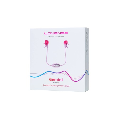 Виброзажимы для сосков Gemini