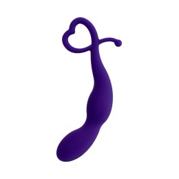 Фиолетовый анальный стимулятор Wlap - 16 см.