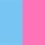 голубой с розовым