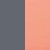 серый с персиковым