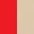 красный с бежевым